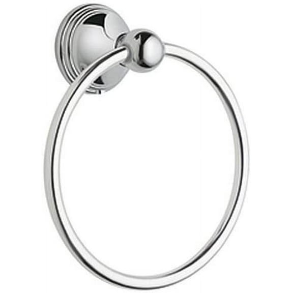 Moen DN8486CH Preston Inspirations Towel Ring, Chrome Chrome, 2