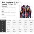 thumbnail image 5 of Vsdgher Cartoon Big-Eyed Dog Print Adult Hoodie Shirts Rash Guard for Men Women,Long Sleeve Sun Protection Fishing Shirts for Athletic Running Swim-Small, 5 of 7