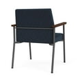 thumbnail image 3 of Mystic Reception Waiting Room Oversize Guest Chair / Charcoal Steel / Blue, 3 of 5