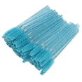 thumbnail image 3 of Disposable Non- Disposable Eyebrow Brush,  Disposable Eyelash Brush, For Makeup Practice Salon Home Light Blue, 3 of 8
