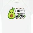 thumbnail image 4 of Inktastic Daddy's Little Avocado with Cute Baby Avocado Boys or Girls Baby Bodysuit, 4 of 5