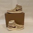thumbnail image 2 of Ni - ke Ni - ke Air Jordan 1 High Zoom CMFT 2 Shoes Sail Legend Coffee DV1307-120 Men's NEW, 2 of 5