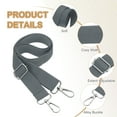 thumbnail image 3 of Uxcell Purse Strap Replacement 1" Bag Strap for Canvas Bag Handbag Gray, 3 of 6