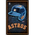 thumbnail image 4 of MLB Houston Astros - Neon Helmet 23 Wall Poster with Push Pins, 14.725" x 22.375", 4 of 6