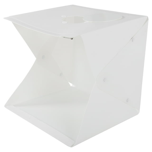 Caja de luz plegable, caja de luz LED plegable de 40 cm, caja de luz LED para fotografías, caja de luz suave para disparos, diseño revolucionario