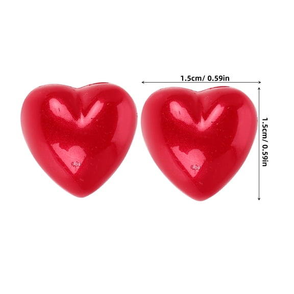 OULII 20Pcs Red Craft Nose for Stuffed Animals and Dolls Perfect for DIY Sewing and Crochet