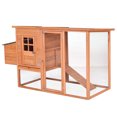 thumbnail image 2 of Gymax Wooden Pet House Rabbit Hutch Chicken Coops Cage Nest Box, 2 of 7
