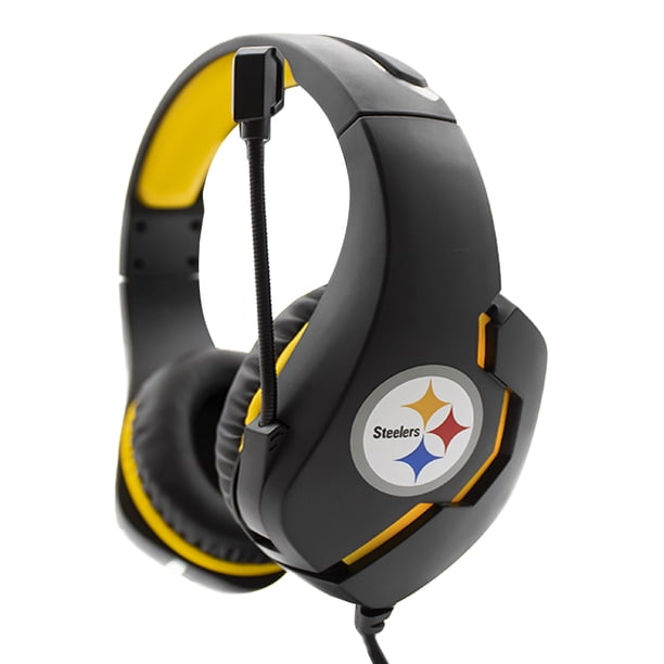 Audifono gamer NFL Pittsburgh Steelers con luz led 100% original