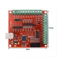 thumbnail image 4 of 1 Set Usb Mach 3 100Khz Breakout Board 4-Axis Interface Driver Cnc Motion Controller 3.15X3.03 Inches 24V Dc Power Supply, 4 of 9