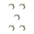 thumbnail image 1 of Wosthever Metal Square Purse Frame Handle Durable with Kiss Hardware Clasp Embossing Accessory Knurling Bags Beads Self-Assembly Lock Type2, 1 of 6