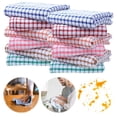 thumbnail image 4 of Checke Toallas Decorativas Mano Absorbentes Hilo Algodón para Uso Diario Rojo, 4 of 9