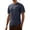 Grey, variant on Men’s Short Sleeve Performance Shirt Collared Work Athletic Casual Wicking Tops