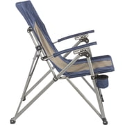 Kamprite 3 Position Hard Arm Reclining Chair W Cup Holder