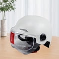 thumbnail image 2 of Adults Electric Bike Helmet Adjustable Goggle Cycling Helmet for Men Women Mountain Road Bicycle Helmet Shield, 2 of 8