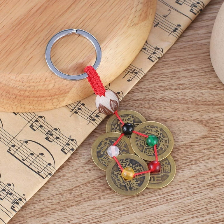 Coin keychain deals