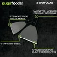 thumbnail image 5 of Guga Foods Ultimate Griddle Kit, Stainless Steel Spatulas, Multi-Surface Compatibility, 4-Piece Kit, 5 of 11