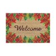 thumbnail image 1 of Nedia Home 33035 Tapis de Porte en Fibre de Coco Super Racleur 16 x 24 Po - Rouge, 1 of 1