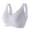 64# Light Purple, variant on Full Coverage Bras for Women No Underwire Breathable Wireless V Neck Bras Seamless Push Up Bralette Comfortable Supportive Everyday Bra(Black,38)