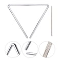 thumbnail image 4 of 1 Ensemble d'Instrument Triangulaire de Percussion en Métal Instrument Triangulaire pour Enfants avec Percuteur, 4 of 8