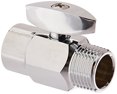 Shower Pressure Valve For Shower Head Solid Brass Water Control Shut Off 4 Color 
