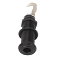 thumbnail image 1 of Guitar End Pin Jack Socket Threaded Metal 6.35mm For Bass Electric Guitar Output, 1 of 8