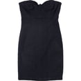 thumbnail image 1 of GUESS Womens Deco Bodycon Dress, Blue, Medium, 1 of 1