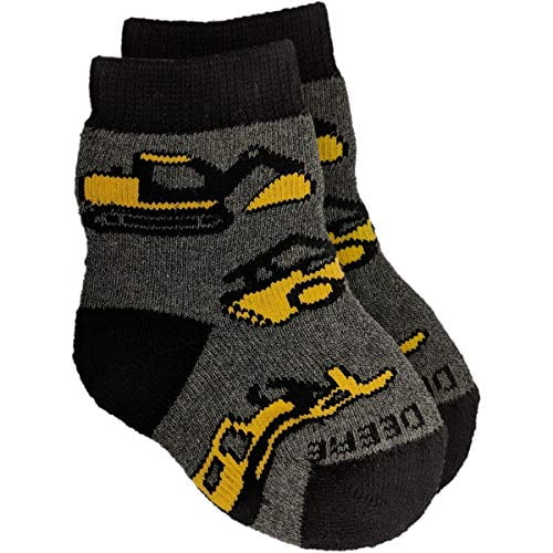John Deere John Deere Infant Boys Construction Crew Socks 1224