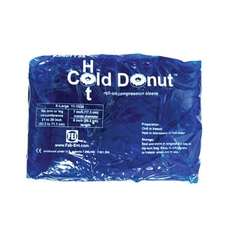 Cold n' Hot Donut Compression Sleeve - x-large (for 21"-28" circumference),dozen