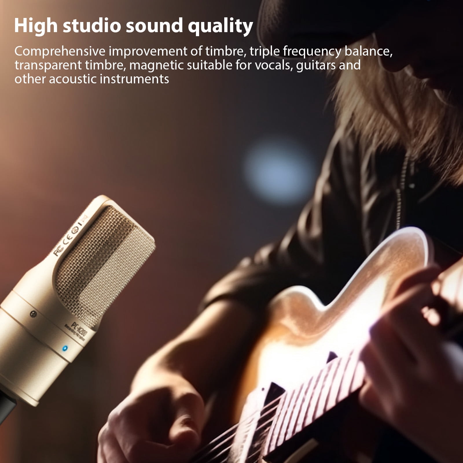 Mic,Clip Windproof Cover Laptop Computer Studio With Clip Windproof Cover Laptop Computer Professional Xlr With Live Professional Xlr Condenser Live Professional Xlr With Clip