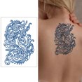 thumbnail image 4 of 5 uds pegatina de tatuaje semipermanente Kit de pegatinas de arte de mariposa elegante impermeable, 4 of 9
