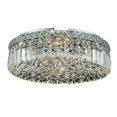 thumbnail image 1 of Elegant Lighting Maxime 20" 6 Light Elements Crystal Flush Mount, 1 of 1