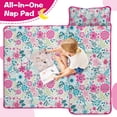 thumbnail image 4 of Pioneer Flower Floral Print Pattern Toddler Nap Mats for Kids Preschool,Sleeping Mat Bag or Kids,Toddler Sleeping Bag,Toddler Nap Mat or Daycare, 4 of 6