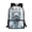 White Tiger Pattern, variant on Uourmeti Parrot Splash School Backpack, Durable Fashionable Backpack 17 Inch Smooth Zipper Student Bookbag for Travel Daily Use