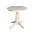 thumbnail image 3 of 30" Round Pedestal Dining Table - Unfinished, 3 of 18