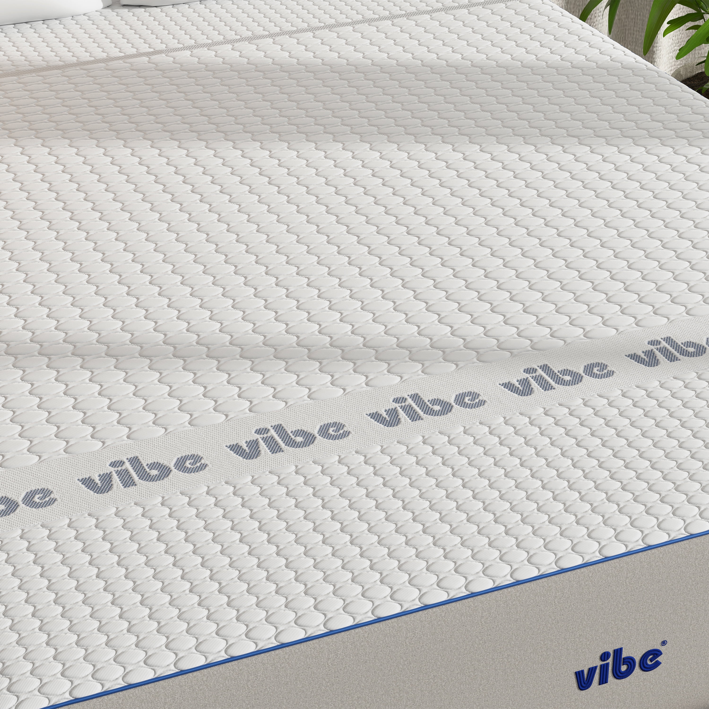 Vibe 11" Gel Memory Foam Mattress, Medium Plush, Cal King