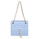thumbnail image 1 of Bolso Mano Cuadrado para Mujer Piel Sintética Con Correa Cadena Color Sólido, 1 of 7