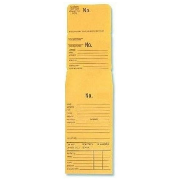 3-Part Repair Envelope #4001-5000, Box of 1000 Count