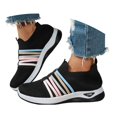 thumbnail image 3 of Breathable Flat Shoes With Decorative Cord Detailing for Everyday Outdoor Activity Casual Ons Women Comfortable -on Walking Footwear, 3 of 9