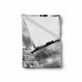 thumbnail image 2 of Modern Soft Flannel Fleece Throw Blanket, Tower Bridge London England Urban Street Traffic European Historical Picture, Cozy Plush for Indoor and Outdoor Use, 60" x 80", Black and White, by Ambesonne, 2 of 6