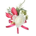 thumbnail image 4 of Ramo de flores para boda, ramo de rosas, broche de flores, regalos para San Valentín Estilo B 95 cm x 12 cm, 4 of 9