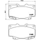 thumbnail image 2 of BALATAS BAJOS METALES HILUX 2006 al 2016 TOYOTA 2.7L L4 Delanteras BREMBO ., 2 of 5