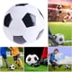 thumbnail image 3 of Soft Classic NO.3 Negro Blanco Tamaño estándar Balón de fútbol Entrenamiento Fútbol, 3 of 7