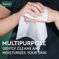 thumbnail image 4 of Depend XL Disposable Washcloths for Adults, 8 Flip-Top Packs, 42 Wipes Per Pack (336 Wipes Total), 4 of 10