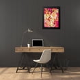 thumbnail image 4 of Peck, Gail 19x24 Black Modern Framed Museum Art Print Titled - Be You Tiful Floral, 4 of 5