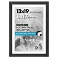thumbnail image 1 of Marco para fotos Americanflat Hudson Collection, 13 x 19 pulgadas, negro, 1 of 8