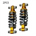 thumbnail image 4 of 2X Motorcycle Rear for Electric Bicycle Scooter E Bike Spring Rear Shock,4 x Shock Absorber,silver & yellow, 4 of 5