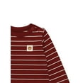 thumbnail image 2 of Garanimals Baby Boy Striped Bodysuit with Long Sleeves, Sizes 0M-24M, 2 of 3
