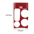 thumbnail image 3 of Real Bright Soft Car Interior Carbon Fiber Sticker Decoration2Pcs For 2011-14 Ford Explorer Red Carbon Fiber Interior Gear Shift CoverAuto Car Protection Interior Accessories, 3 of 8