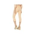 thumbnail image 2 of NYDJ Womens Orange Zippered Pocketed Tummy-control Skinny Capri Pants 16, 2 of 2