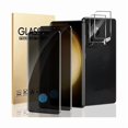 thumbnail image 1 of wonima44 [2+2 Pack] Galaxy S21 Ultra Privacy Screen Protector with Camera Lens Protector, 9H Tempered Glass, Fingerprint Support, 3D Curved, HD Clear Anti-Spy Film for Galaxy S21 Ultra 5G (6.8 Inch), 1 of 1